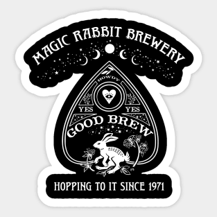 Magic Rabbit Good Brew Sticker